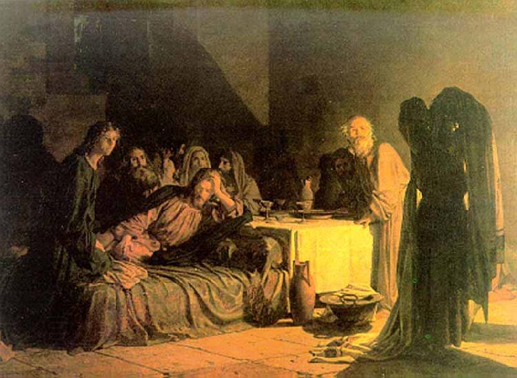 Nikolai Ge The Last Supper China oil painting art